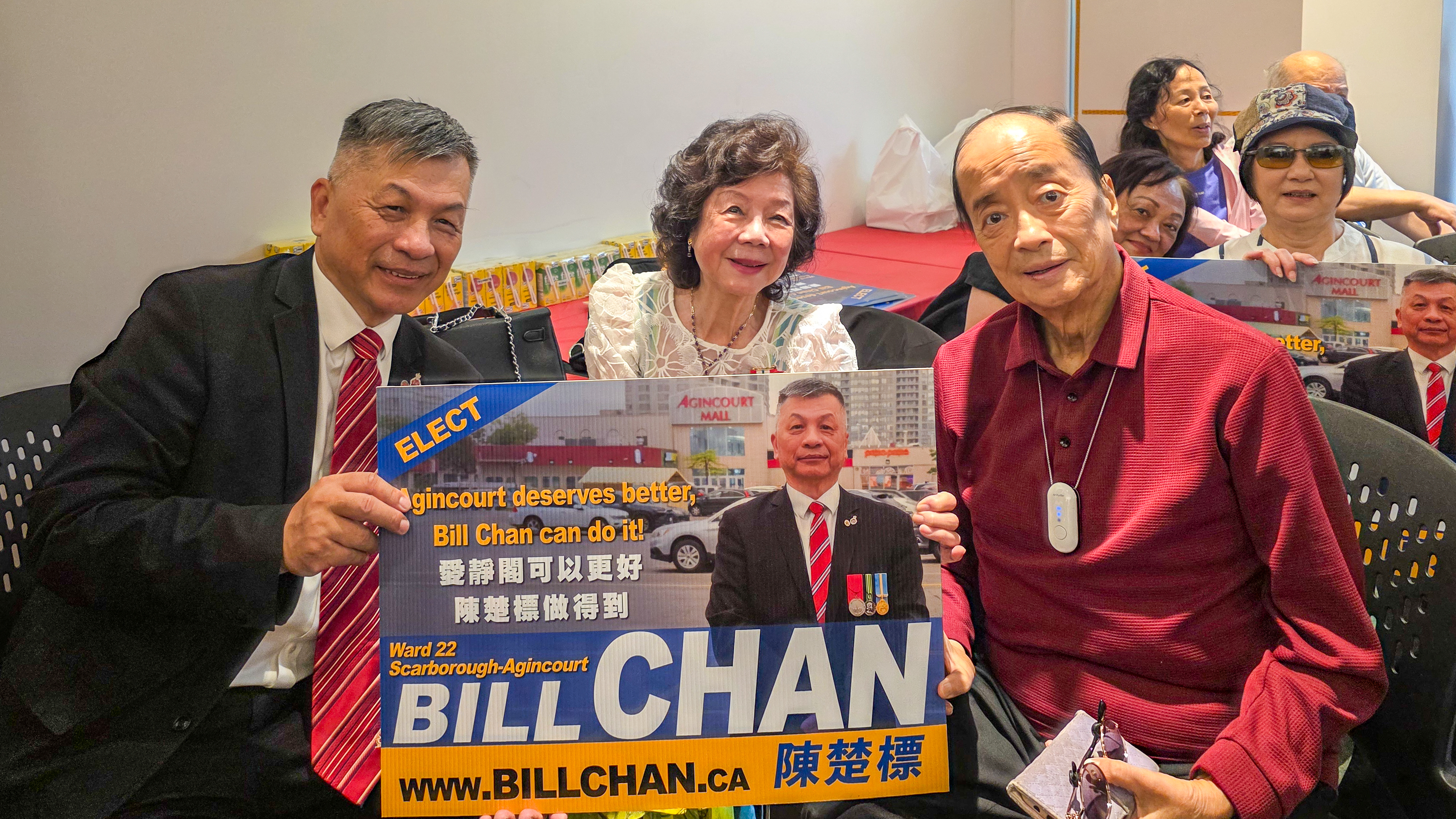 Retired Toronto Police Officer Bill Chan Runs for City Councillor in Ward 22, Scarborough—Agincourt