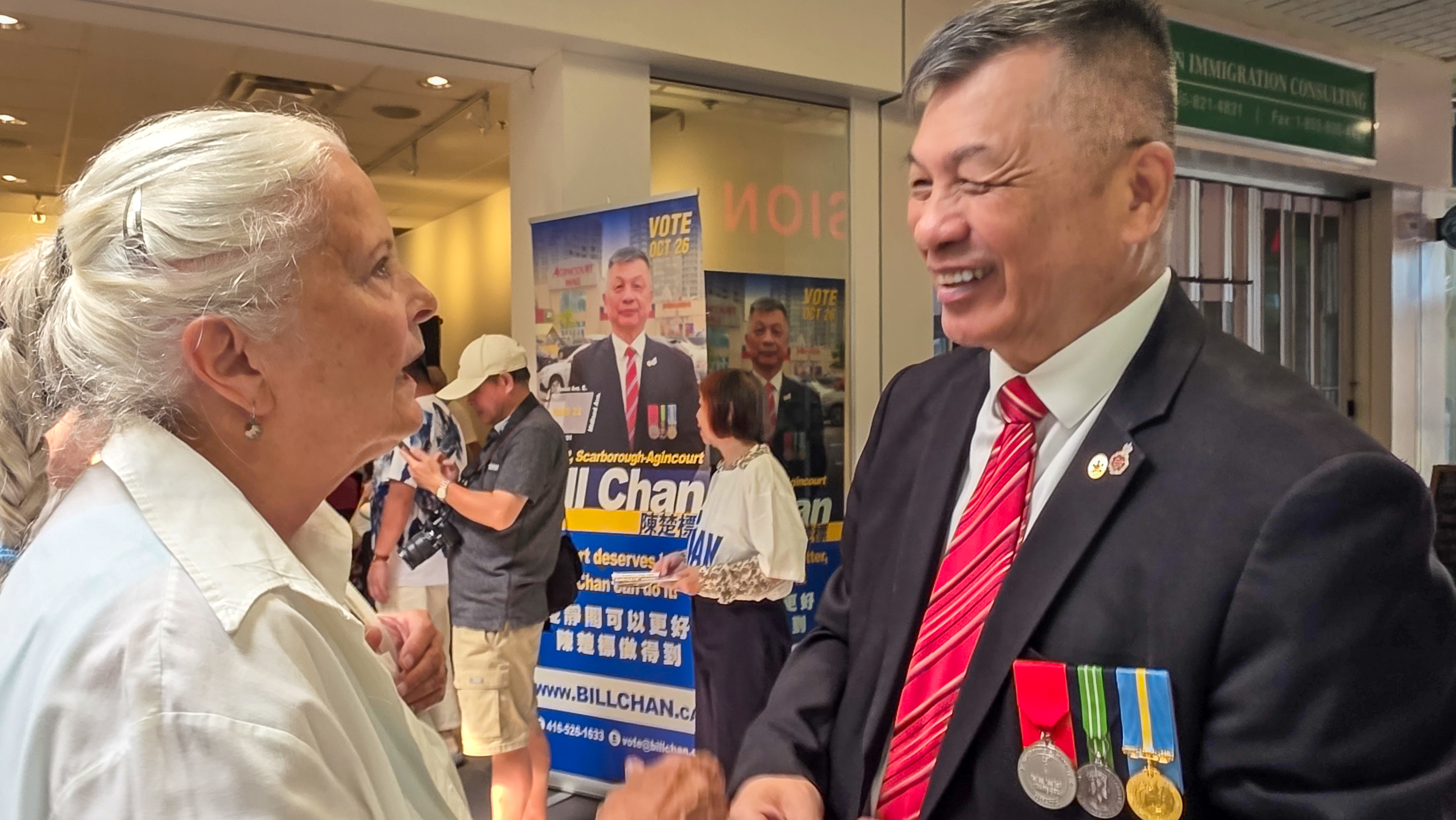 Retired Toronto Police Officer Bill Chan Runs for City Councillor in Ward 22, Scarborough—Agincourt
