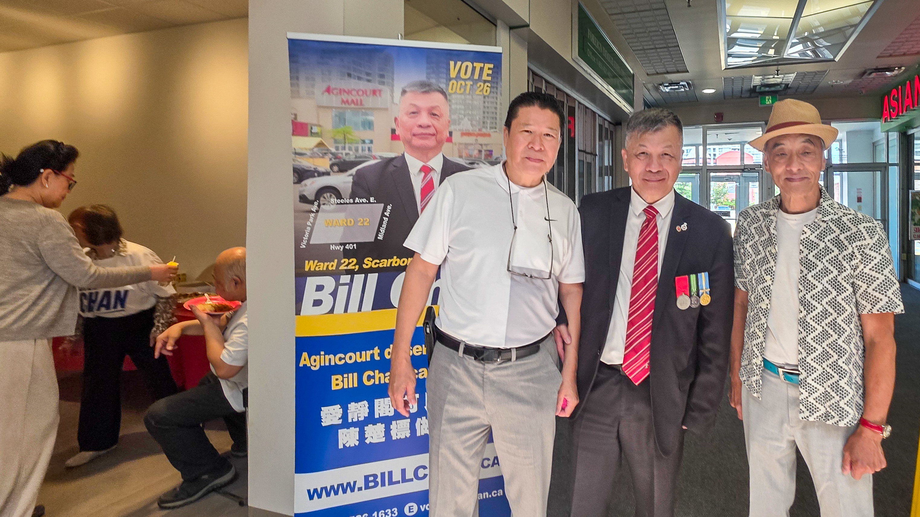 Retired Toronto Police Officer Bill Chan Runs for City Councillor in Ward 22, Scarborough—Agincourt